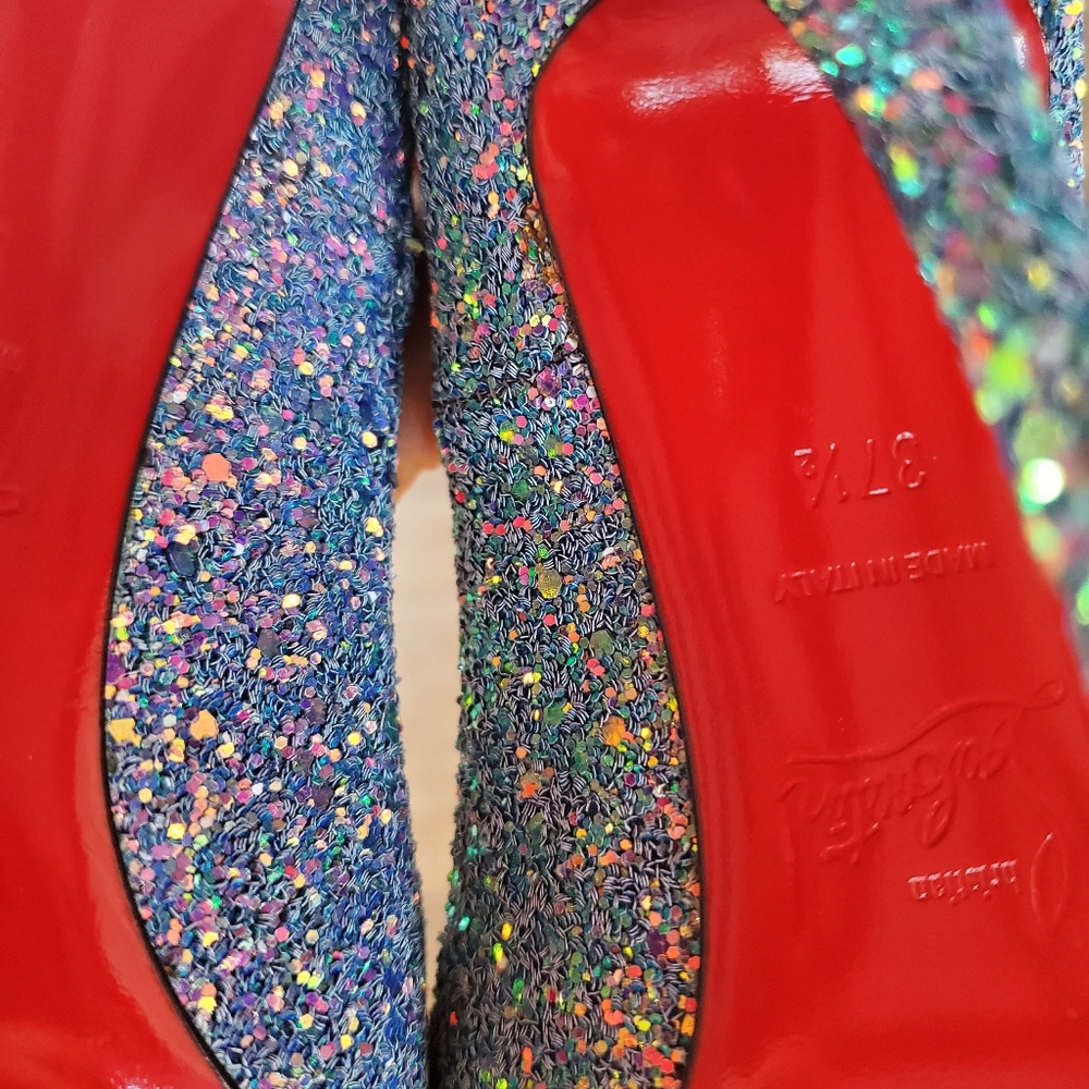 louboutin so kate glitter